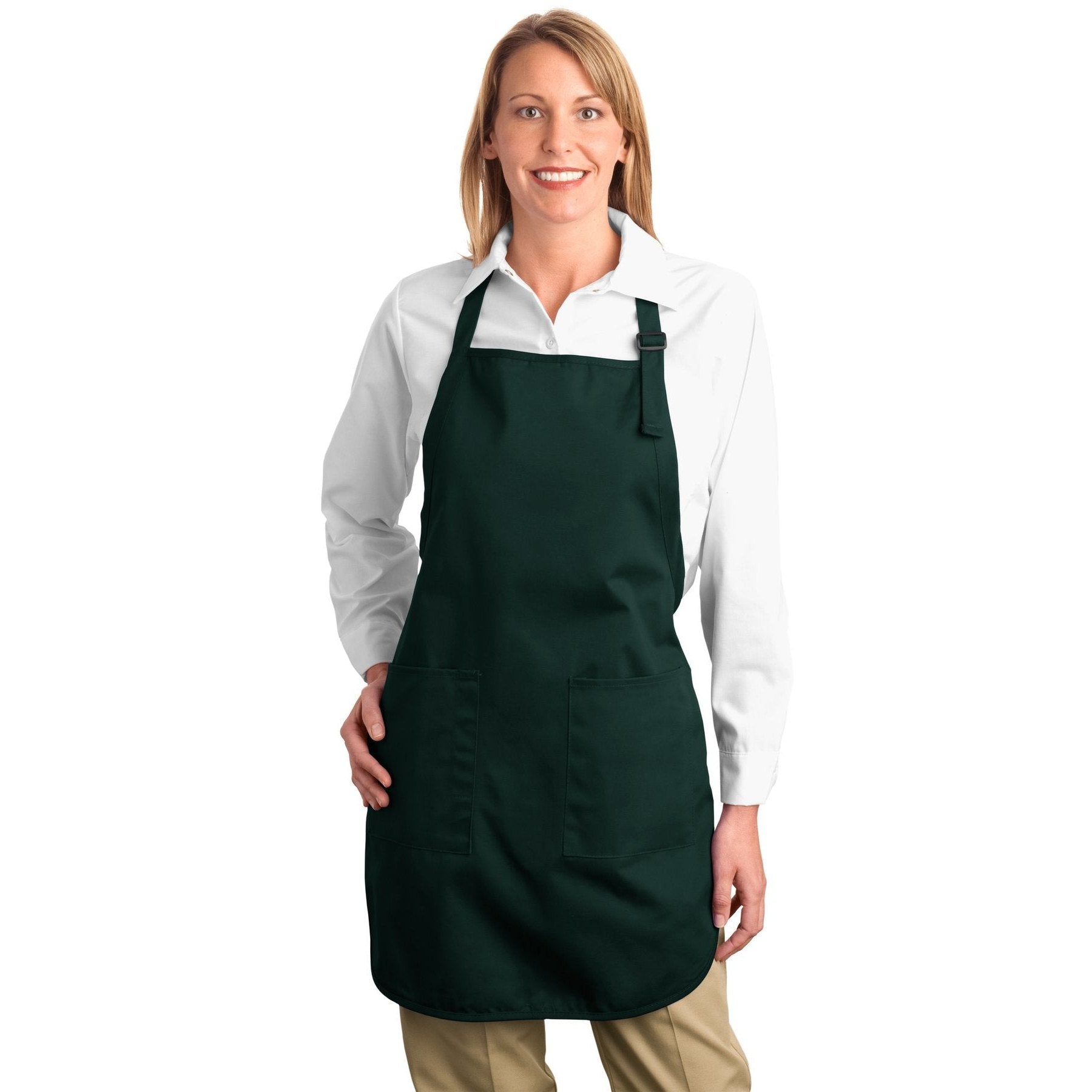 Port Authority-Port Authority® Full-Length Apron with Pockets. A500-MedTech-3